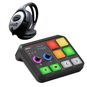 Rode X Streamer X Videoaufnahmekarte und Audio-Interface + keepdrum Kopfhör - Bild 1 von 9