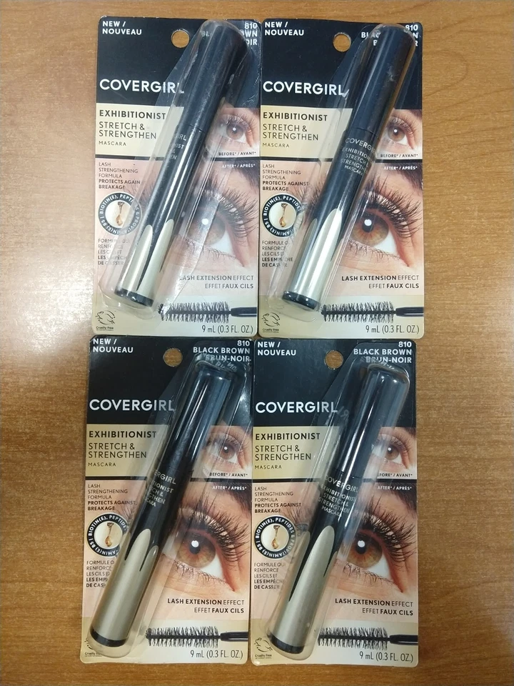 COVERGIRL EXHIBITIONIST STRETCH & STRENGTHEN MASCARA 805 BLACK
