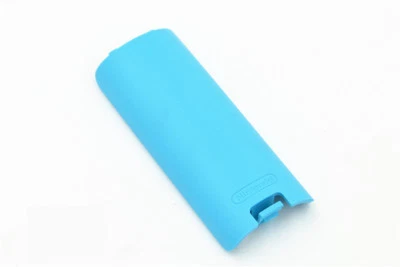 Blue Battery Cover Case For Nintendo Wii Right Hand Remote Controller - Image 1 of 4