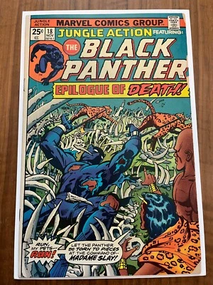 Jungle Action 18, Featuring Black Panther 1st App. Madame Slay, GD/VG Condition - Image 1 of 4