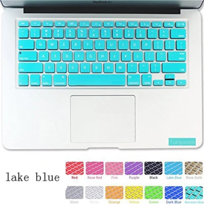 Silicone Keyboard Skin Cover Film For Apple Macbook Pro 13" 15" Retina Air 11" ~ - Image 1 of 4