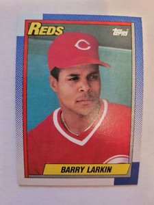 1990 TOPPS BARRY LARKIN #10 NM