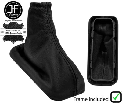 ЧЕРНЫЙ СТЕЖОК КОЖИ E ТОРМОЗ ЗАГРУЗКИ + ПЛАСТИКОВАЯ РАМА ДЛЯ SATURN ION 2003-2007 - Изображение 1 из 3