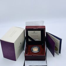 2022 ROYAL MINT THE QUEEN’S PLATINUM JUBILEE GOLD PROOF HALF SOVEREIGN COIN