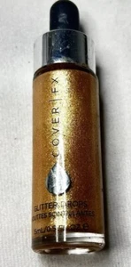 ¡Nuevo! Cover Fx Glitter Drops NOVA Highlight Fluid tamaño completo 0,5 oz / 15 ml nuevo en caja - Imagen 1 de 4