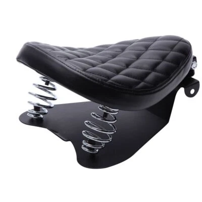 Одиночное сиденье с пружиной 3 дюйма для мотоцикла Yamaha V Star 1100 XVS1100 Bobber Chopper - Изображение 1 из 4