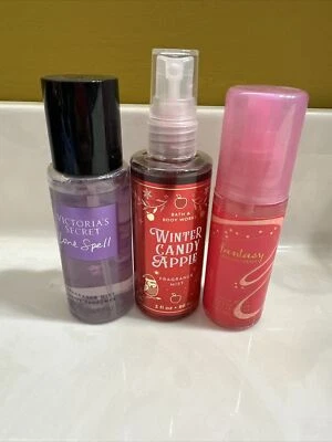 Travel Size Fragrance Mist 3oz, 2.5oz, & 1.5os- Set Of 3 - Image 1 of 2