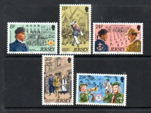 JERSEY MNH 1982 SG299-303 YOUTH ORGANISATIONS - Picture 1 of 1