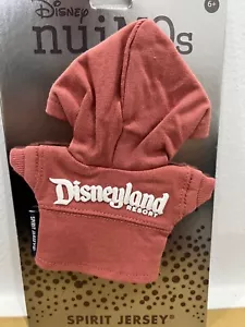 Disney Park NuiMOs Plush Outfit Only Disneyland Spirit Jersey Hoodie Shirt Pink - Picture 1 of 6