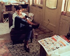 Taxi Driver Photo Print Robert De Niro Pointin Gun At Tv In Apartment 8X10
