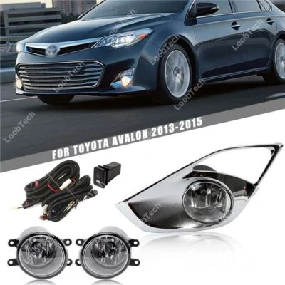 Halogen Fog Light Bumper Frame Cover Daytime Running Light For Toyota Avalon 13- - Image 1 of 4