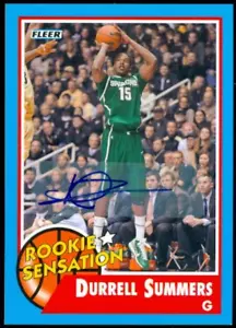 Autógrafos retro Fleer 2011-12 #83 Durrell Summers RS AUTO RC novato - casi nuevo-como nuevo - Imagen 1 de 1
