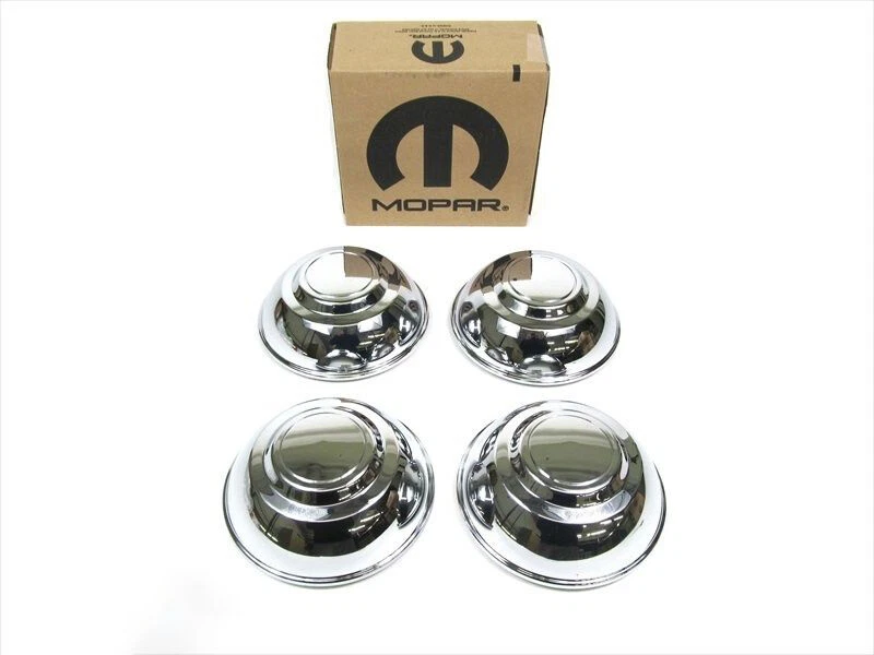 06-21 Dodge Charger Chrysler 300 Chrome Hub Cap Center Cap SET  4 OEM NEW MOPAR - Imagem 1 de 1