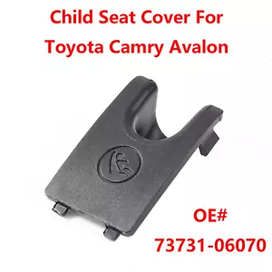 For Toyota Camry Avalon Black Isofix Rear Child Seat Slot Trim Cover 71713-06070 - Picture 1 of 6