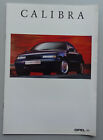 V28821 Opel Calibra Incl. 2.0I 16V Turbo 4X4 - Catalogue - 07/92 - A4 - B Nl
