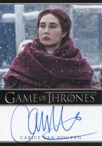 Game Of Thrones Inflexions BD Autograph Card Carice Van Houten as Melisandre