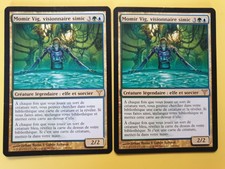 Mtg-magic - 2x momir vig, simic visionary/momir vig, simic visionary-nm