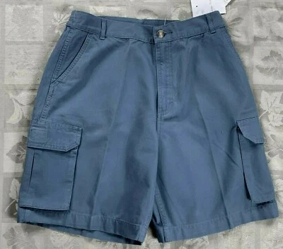 TALBOTS KIDS девочек размер 16 синий хлопок карманы эластичной талии шорты с Ярлыками - Изображение 1 из 4