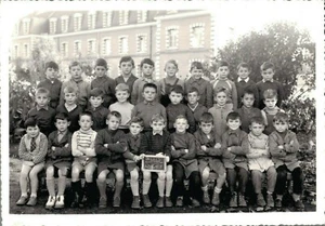 PHOTO DEP 41/ CLASSE GARÇONS ECOLE MAURICE DE SAXE BLOIS 1958 - Picture 1 of 1