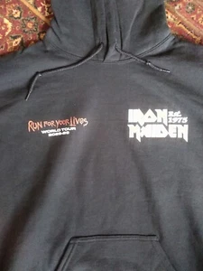 Iron maiden 2025/26 world tour hoodie.Size medium (40 inch chest). Unworn. - Picture 1 of 3
