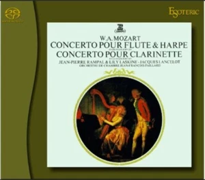 Mozart: Concerto for Flute & Harp, Concerto for Clarinet (SACD, Esoteric, DSD) - Picture 1 of 1