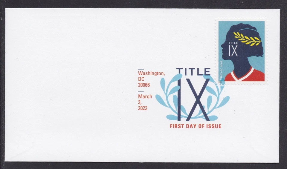 US 5671 Title IX Soccer Player DCP FDC 2022 - Image 1 of 1