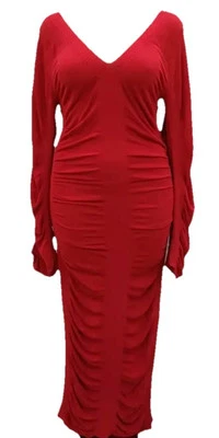 By Malene Birger Delisa Women’s Red Long Dress Size XL Brand New With Tag - Image 1 of 4