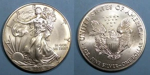 SILBER! SILBER! SILBER! 2016 US SILVER EAGLE DOLLAR #580-120 - Bild 1 von 1