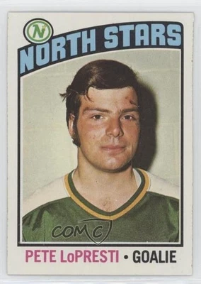 1976-77 Topps Pete LoPresti #184 Rookie RC - Image 1 of 2