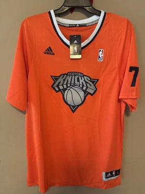 Carmelo Anthony New York Knicks Sleeved Christmas Basketball Jersey Medium - Image 1 of 3