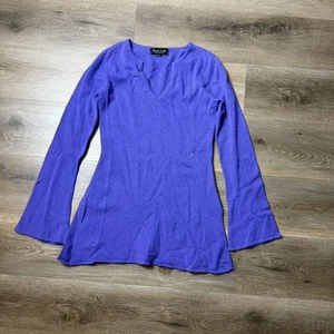 Claudia Nichole Purple Cashmere Sweater XS - Picture 1 of 7