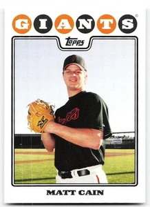 🔥 2008 Topps #480 Matt Cain - Picture 1 of 2