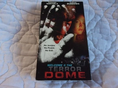 WELCOME II THE TERROR DOME VHS 90'S UK SCI-FI INTERRACIAL DRAMA SAFFRON BURROWS - Image 1 of 4