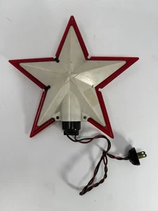 Vintage Paramount No 720 Tree Top Lighted Star Christmas Tree - WORKS! - Bild 1 von 8