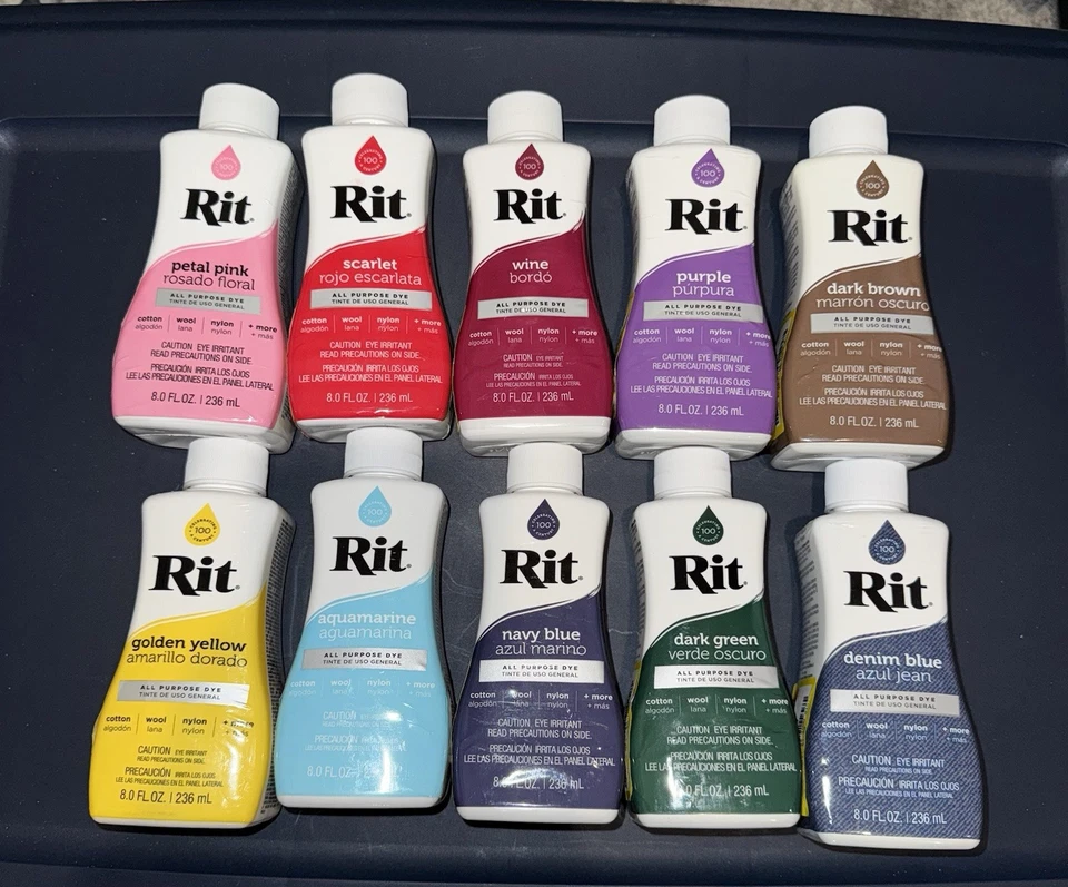 RIT All Purpose Dye (Pack Of 10) 8 Oz - Image 1 of 1
