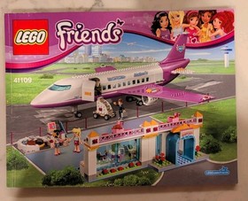 LEGO&reg; Friends 41109 Heartlake Airport Instruction Manual Only! Terminal Airplane