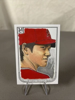 Shohei Ohtani 2018 Topps Museum Canvas Collection Insert Rookie CC-44 - Image 1 of 4
