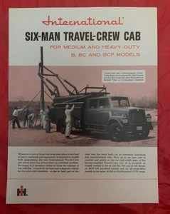 1960 International "B / BC / BCF MODELS" - Original Truck Sales Brochure - Picture 1 of 2