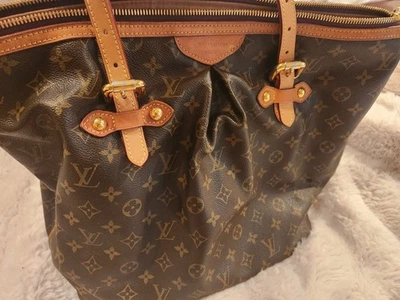 Bolso de Mano Louis Vuitton Palermo GM Marrón Lona Monograma Foto 1 de 4