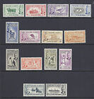 Falkland Islands 1952 Kgvi Timbres Ordinaires (Sg 172-85) F/Vf Mostly Mlh