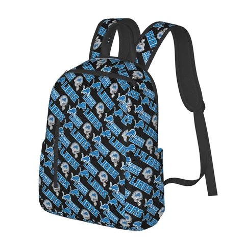 Detroit Lions Lightweight Backpack Hiking Travel Backpack School Bag,fans Gift Cover