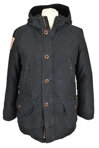 RALPH LAUREN Black Padded Jacket size M Boys 10-12 Full Zip Outerwear Outdoors - Picture 1 of 9