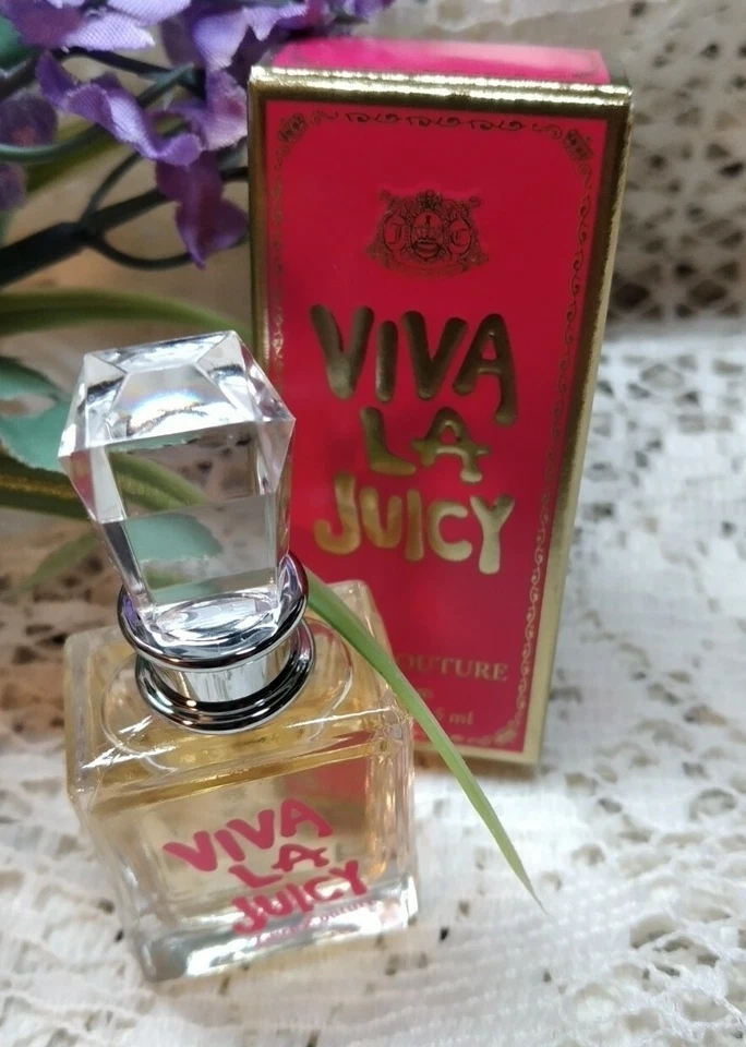 Viva La Juicy PURE PARFUM PERFUME MINI por JUICY COUTURE 0,17 oz. MINIATURA EN CAJA Foto 1 de 1