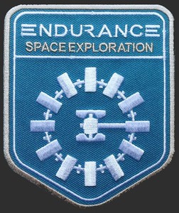 Interstellar Movie Space Exploration Unknown Universe Endurance Crew PATCH IRON 