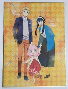 SPY x FAMILIA Gran Diseño Autógrafo Colección Shikishi Anya Loid Yor Forger c - Imagen 1 de 1