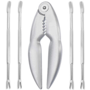 Claw Shaped Lobster Crackers Crab Seafood or Set of 4 Picks Cockle Forks