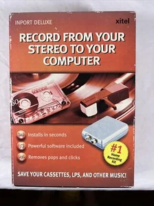 NEW XITEL Import Deluxe Audio Recording Kit Save Cassettes LPs & Other Music USB - Picture 1 of 5