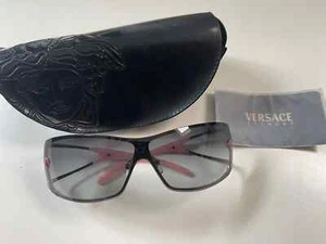 Authentic Original Versace Sunglasses Pink & Metallic  w/ original case 💖💖🔥🔥 - Picture 1 of 4