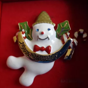 Pin MR BINGLE 2017 - en caja - muñeco de nieve de Nueva Orleans - edición 70 cumpleaños - Imagen 1 de 3