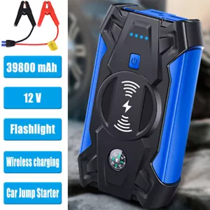 39800mAh 12V Automóvil Salto Booster Paquete de Rescate Cargador de Batería Banco de Alimentación - Imagen 1 de 8